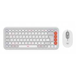 Logitech POP Icon Combo клавиатура Мышь входит в комплектацию Универсальная Bluetooth QWERTY Международный американский