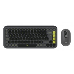 Logitech POP Icon Combo клавиатура Мышь входит в комплектацию Универсальная Bluetooth QWERTY Международный американский