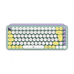 Logitech POP Keys Wireless Mechanical Keyboard With Emoji Keys tastatūra Universāls RF bezvadu sakari + Bluetooth QWERTY