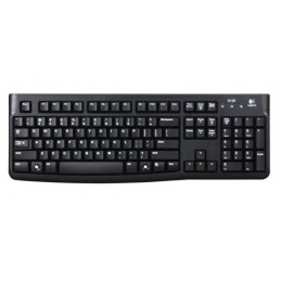 Logitech Keyboard K120 for Business клавиатура USB Северные страны Черный