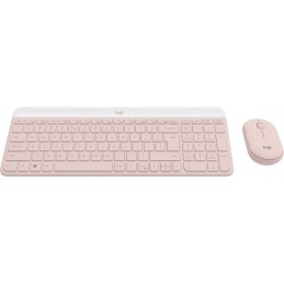 Logitech MK470 Slim Combo клавиатура Мышь входит в комплектацию Офисная Беспроводной RF QWERTY Международный американский