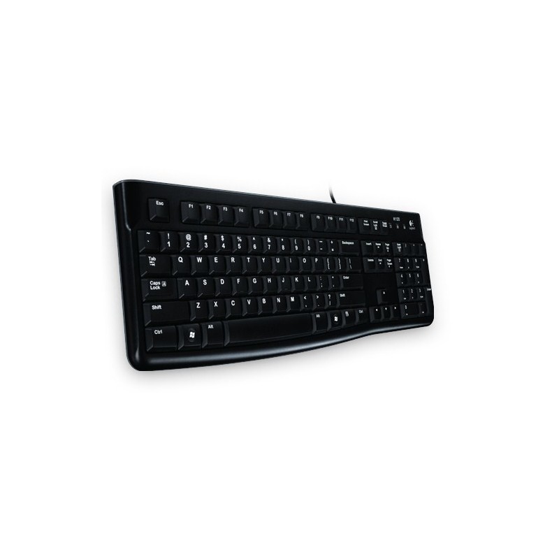 Logitech Keyboard K120 for Business клавиатура USB ĄŽERTY Литовский Черный