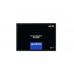 Goodram CL100 gen.3 240 GB 2.5" Serial ATA III 3D NAND