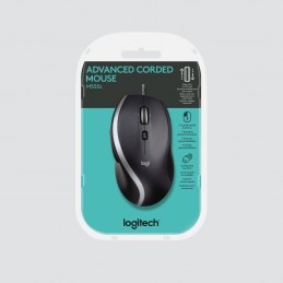 Logitech Corded Mouse M500S pele Birojs Labā roka USB Type-A Optisks 4000 DPI