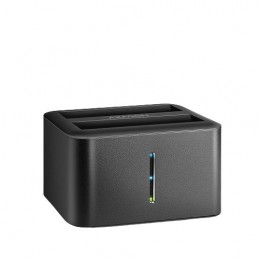 Axagon ADSA-D25 док-станция для накопителей USB 3.2 Gen 1 (3.1 Gen 1) Type micro-B Черный