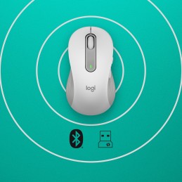 Logitech Signature M650 компьютерная мышь Офисная Для левой руки РЧ беспроводной + Bluetooth Оптический 4000 DPI