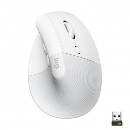 Logitech Lift pele Birojs Labā roka RF bezvadu sakari + Bluetooth Optisks 4000 DPI