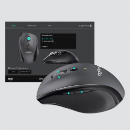 Logitech Customizable Mouse M705 pele Birojs Labā roka RF Bezvadu Optisks 1000 DPI