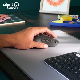 Logitech Signature M650 компьютерная мышь Офисная Для левой руки РЧ беспроводной + Bluetooth Оптический 4000 DPI