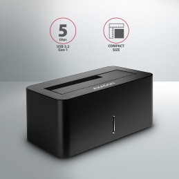 Axagon ADSA-SN док-станция для накопителей USB 3.2 Gen 1 (3.1 Gen 1) Type-A Черный