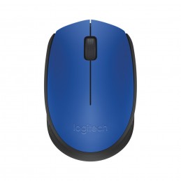 Logitech M171 Blue-K компьютерная мышь Офисная Для обеих рук Беспроводной RF Оптический 1000 DPI