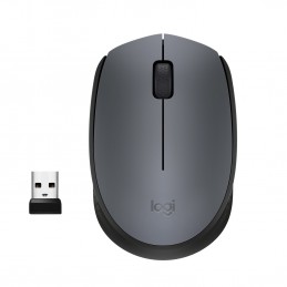 Logitech M170 Grey-K компьютерная мышь Офисная Для обеих рук Беспроводной RF Оптический 1000 DPI