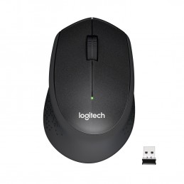 Logitech M330 Silent Plus pele Birojs Labā roka RF Bezvadu Mehānisks 1000 DPI