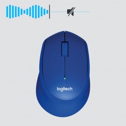 Logitech M330 Silent Plus компьютерная мышь Офисная Для правой руки Беспроводной RF Оптический 1000 DPI