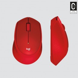 Logitech M330 Silent Plus компьютерная мышь Офисная Для правой руки Беспроводной RF Механический 1000 DPI