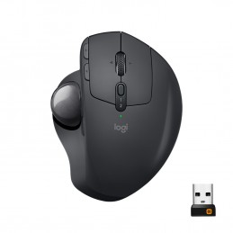 Logitech MX Ergo pele Birojs Labā roka RF bezvadu sakari + Bluetooth Kursorbumba 440 DPI