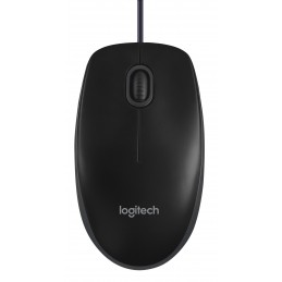 Logitech B100 pele Birojs Abām rokām USB Type-A Optisks 800 DPI