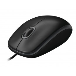 Logitech B100 pele Birojs Abām rokām USB Type-A Optisks 800 DPI