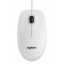 Logitech B100 Optical Usb Mouse f  Bus компьютерная мышь Офисная Для обеих рук USB тип-A Оптический 800 DPI