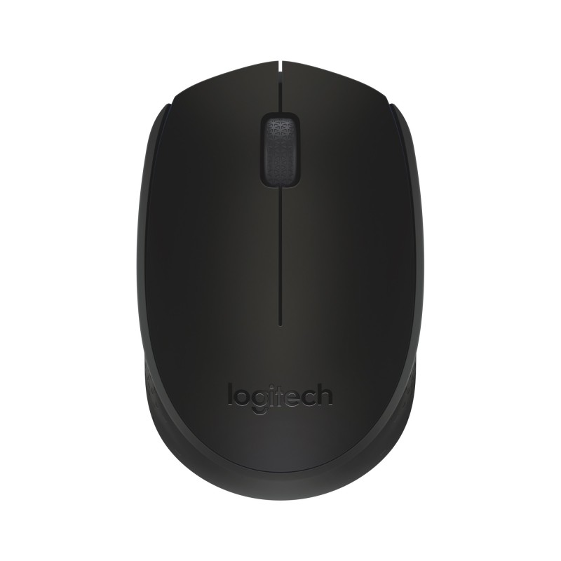 Logitech B170 Black Bp pele Birojs Abām rokām RF Bezvadu Optisks