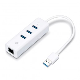 TP-Link UE330 dokstacija Vadu USB 3.2 Gen 1 (3.1 Gen 1) Type-A Balts