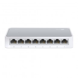 TP-Link TL-SF1008D сетевой коммутатор Неуправляемый Fast Ethernet (10 100) Белый