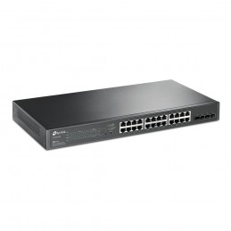 TP-Link JetStream TL-SG2428P сетевой коммутатор Управляемый L2 L2+ Gigabit Ethernet (10 100 1000) Питание по Ethernet (PoE) 1U