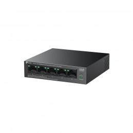 TP-Link LiteWave LS105P Nepārvaldīts Fast Ethernet (10 100) Power over Ethernet (PoE) Melns