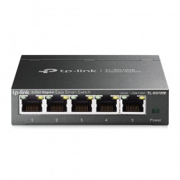 TP-Link TL-SG105E tīkla pārslēgs Vadīts L2 Gigabit Ethernet (10 100 1000) Melns