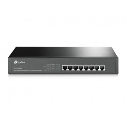 TP-Link TL-SG1008MP tīkla pārslēgs Nepārvaldīts Gigabit Ethernet (10 100 1000) Power over Ethernet (PoE) Melns