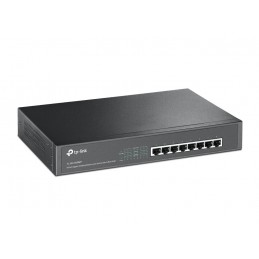 TP-Link TL-SG1008MP tīkla pārslēgs Nepārvaldīts Gigabit Ethernet (10 100 1000) Power over Ethernet (PoE) Melns