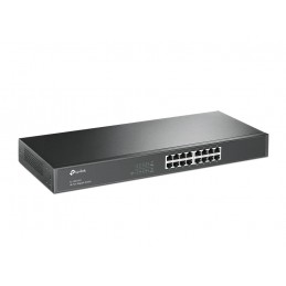 TP-Link TL-SG1016 сетевой коммутатор Неуправляемый Gigabit Ethernet (10 100 1000) 1U Черный