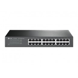 TP-Link TL-SG1024D сетевой коммутатор Неуправляемый Gigabit Ethernet (10 100 1000) Серый