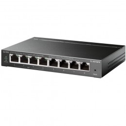 TP-Link TL-SG108PE tīkla pārslēgs Vadīts L2 Gigabit Ethernet (10 100 1000) Power over Ethernet (PoE) Melns