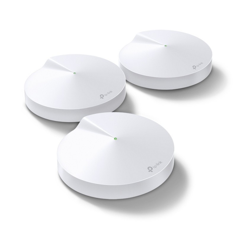 TP-Link Deco M5(3-pack) Divkāršā frekvenču josla (2.4 GHz   5 GHz) Wi-Fi 5 (802.11ac) Balts 2 Iekšējs