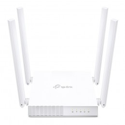 TP-Link ARCHER C24 bezvadu rūteris Ātrais Ethernet Divkāršā frekvenču josla (2.4 GHz   5 GHz) Balts