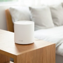 TP-Link Deco X50 Divkāršā frekvenču josla (2.4 GHz   5 GHz) Wi-Fi 6 (802.11ax) Balts 3 Iekšējs