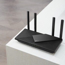 TP-Link Archer AX55 Pro беспроводной маршрутизатор Гигабитный Ethernet Двухдиапазонный (2,4Ггц 5Ггц) Черный