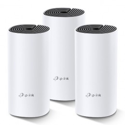 TP-Link Deco M4(3-pack) Divkāršā frekvenču josla (2.4 GHz   5 GHz) Wi-Fi 5 (802.11ac) Balts 2 Iekšējs