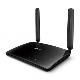 TP-Link Archer MR200 bezvadu rūteris Ātrais Ethernet Divkāršā frekvenču josla (2.4 GHz   5 GHz) 4G Melns