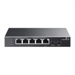 TP-Link TL-SG1005P-PD tīkla pārslēgs Gigabit Ethernet (10 100 1000) Power over Ethernet (PoE) Melns