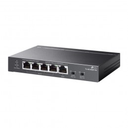 TP-Link TL-SG1005P-PD сетевой коммутатор Gigabit Ethernet (10 100 1000) Питание по Ethernet (PoE) Черный