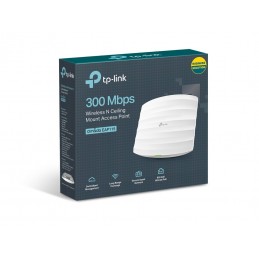 TP-Link EAP115 беспроводная точка доступа 300 Мбит с Белый Питание по Ethernet (PoE)