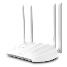 TP-Link TL-WA1801 беспроводная точка доступа 1201 Мбит с Белый Питание по Ethernet (PoE)