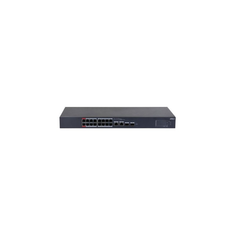 Dahua Technology DH-CS4226-24ET-375 Управляемый L2 Gigabit Ethernet (10 100 1000) Питание по Ethernet (PoE) Черный