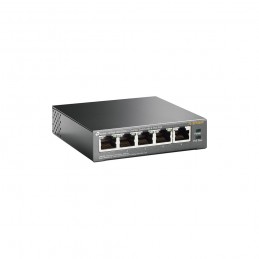 TP-Link TL-SF1005P сетевой коммутатор Неуправляемый Fast Ethernet (10 100) Питание по Ethernet (PoE) Черный