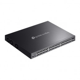 TP-Link Omada SG3452XMPP сетевой коммутатор Управляемый L2+ Gigabit Ethernet (10 100 1000) Питание по Ethernet (PoE) 1U Черный