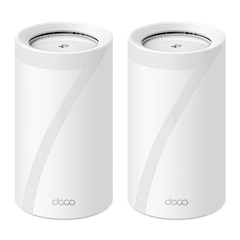 TP-Link Deco BE85 (2-Pack) Трехдиапазонный (2,4 ГГц   5 ГГц   6 ГГц) Wi-Fi 7 (802.11be) Белый 4 Внутренний