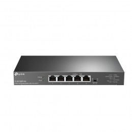 TP-Link TL-SG105PP-M2 tīkla pārslēgs Nepārvaldīts Gigabit Ethernet (10 100 1000) Power over Ethernet (PoE) Melns