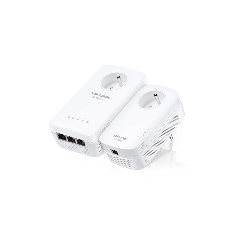 TP-Link AV1300 1300 Mbit s Ethernet LAN savienojums Wi-Fi Balts 2 pcs